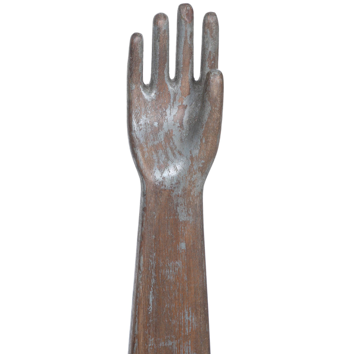 Wooden Glove Mold on Base