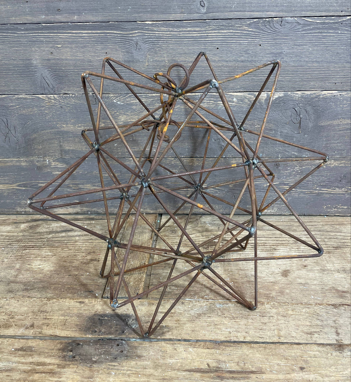 Medium Primitive Iron Hanging Star