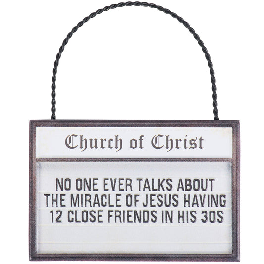 Miracle Of Jesus Ornament