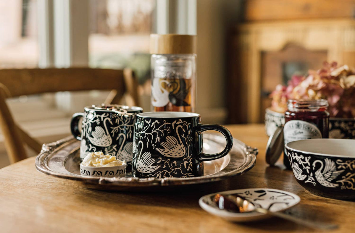 Swan Song Imprint Serving Bowl