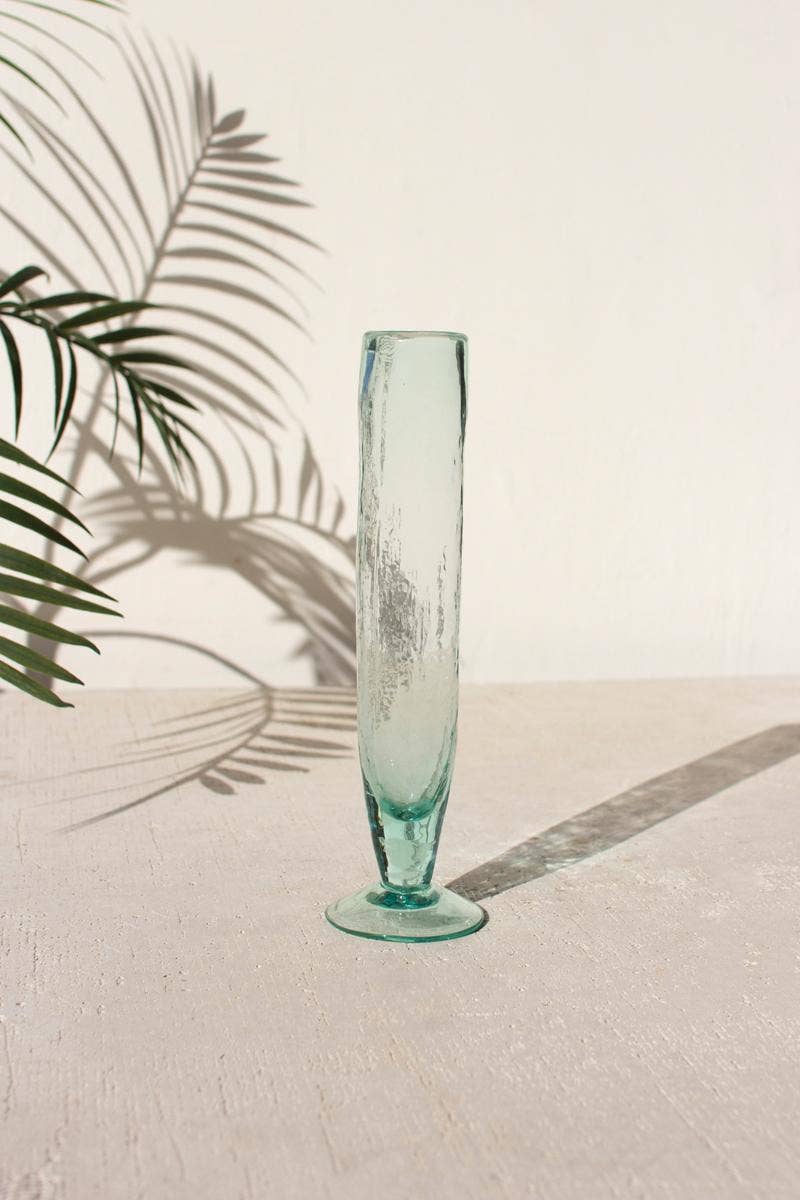 Tall Blown Glass Champagne Flute