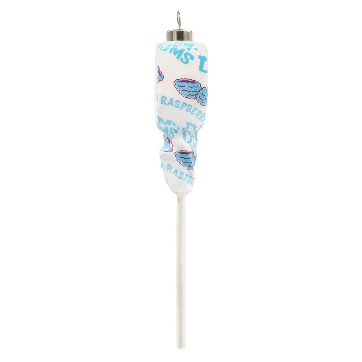 Glass Blu Raspberry Dum-Dums Ornament