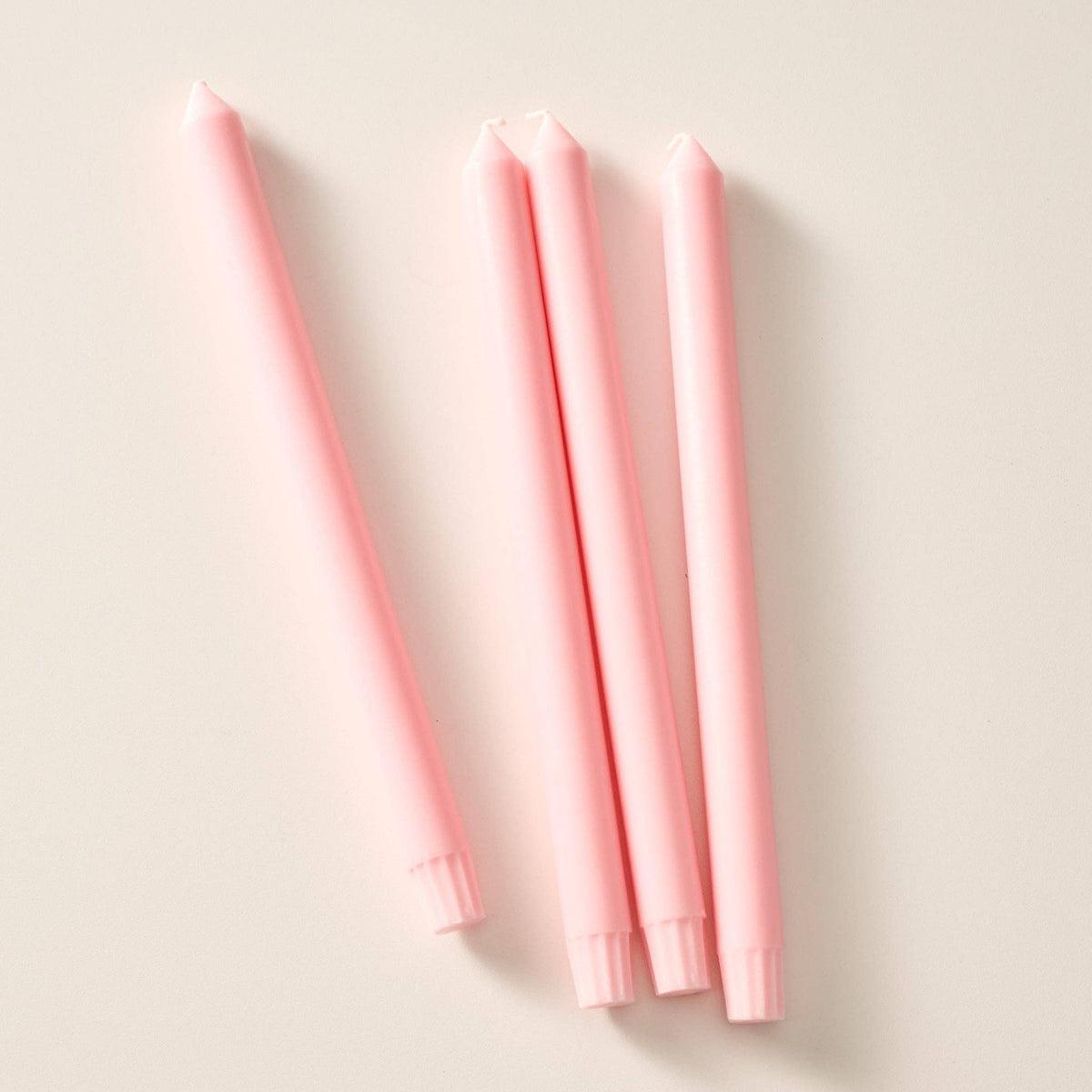 Anget Ginger Palm Wax Taper Candles - Set of 4