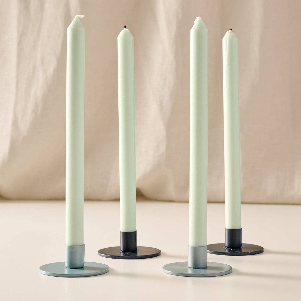 Anget Sage Palm Wax Taper Candles - Set of 4