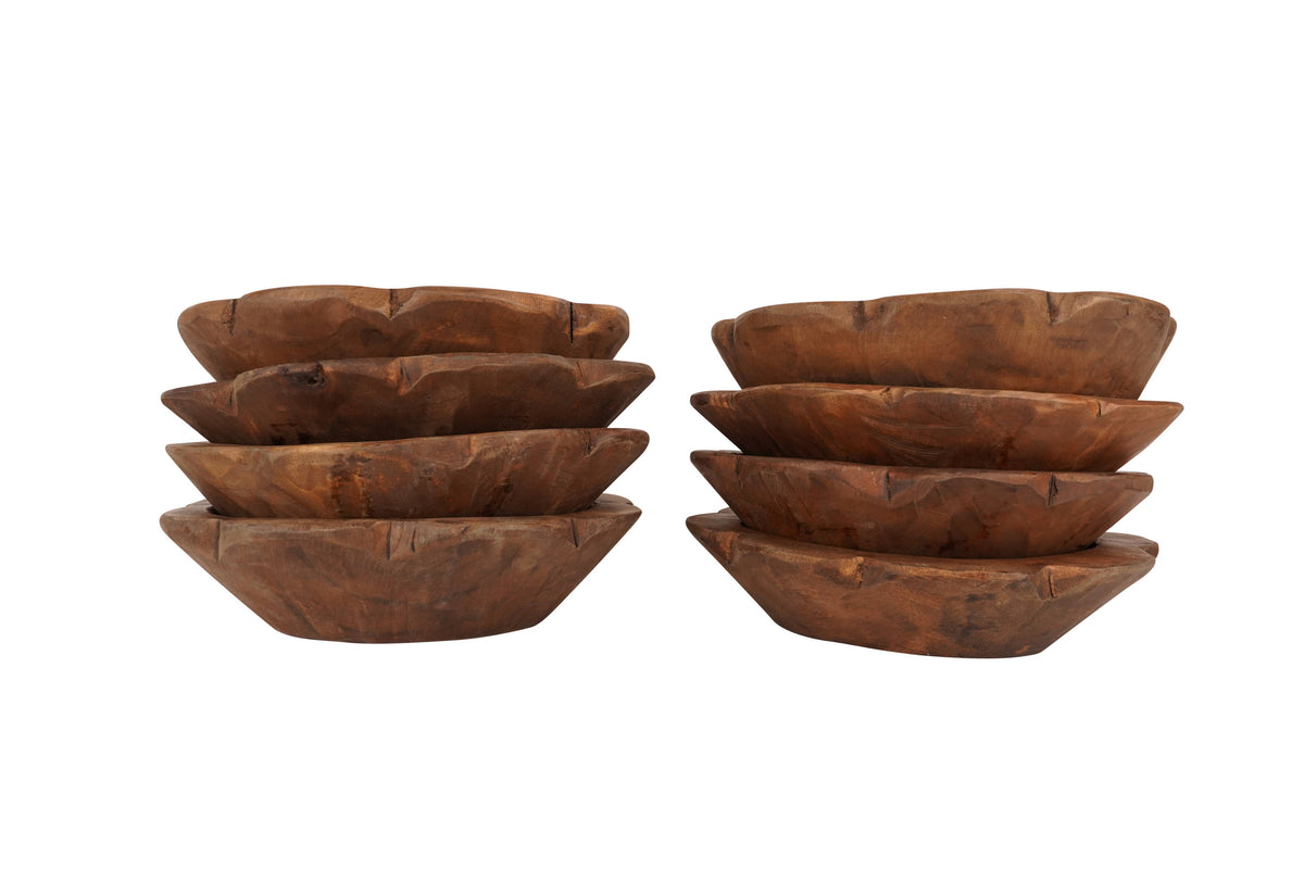 Flower Dough Bowl- Waxed