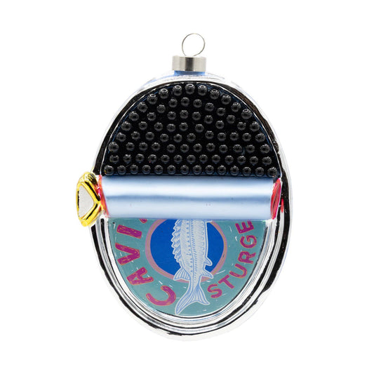 Caviar Glass Ornament