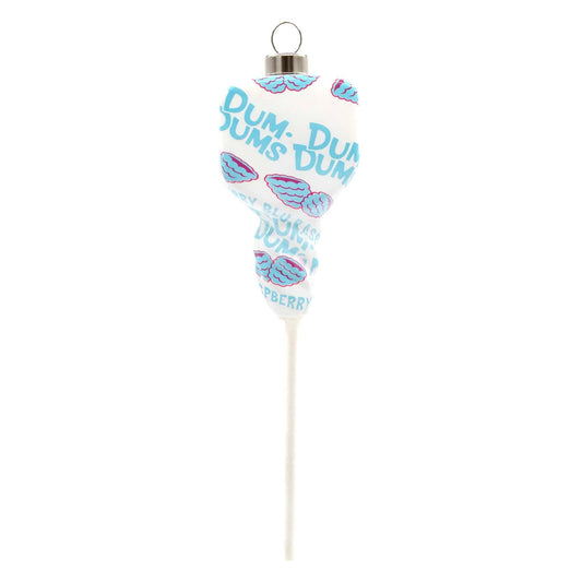 Glass Blu Raspberry Dum-Dums Ornament
