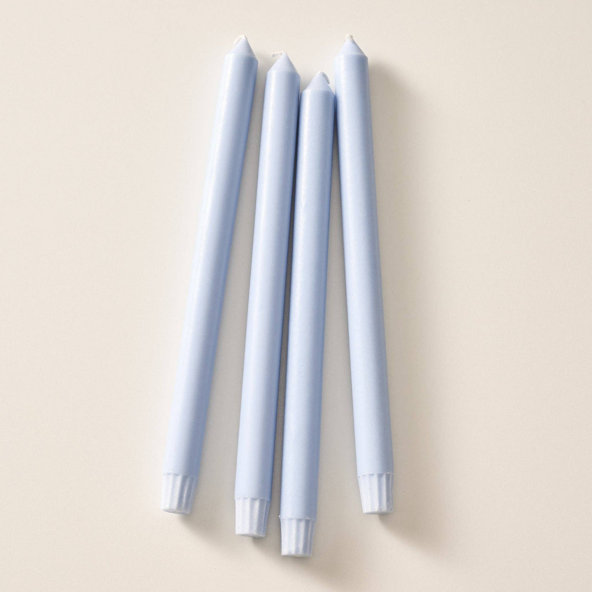 Anget Mint Palm Wax Taper Candles - Set of 4