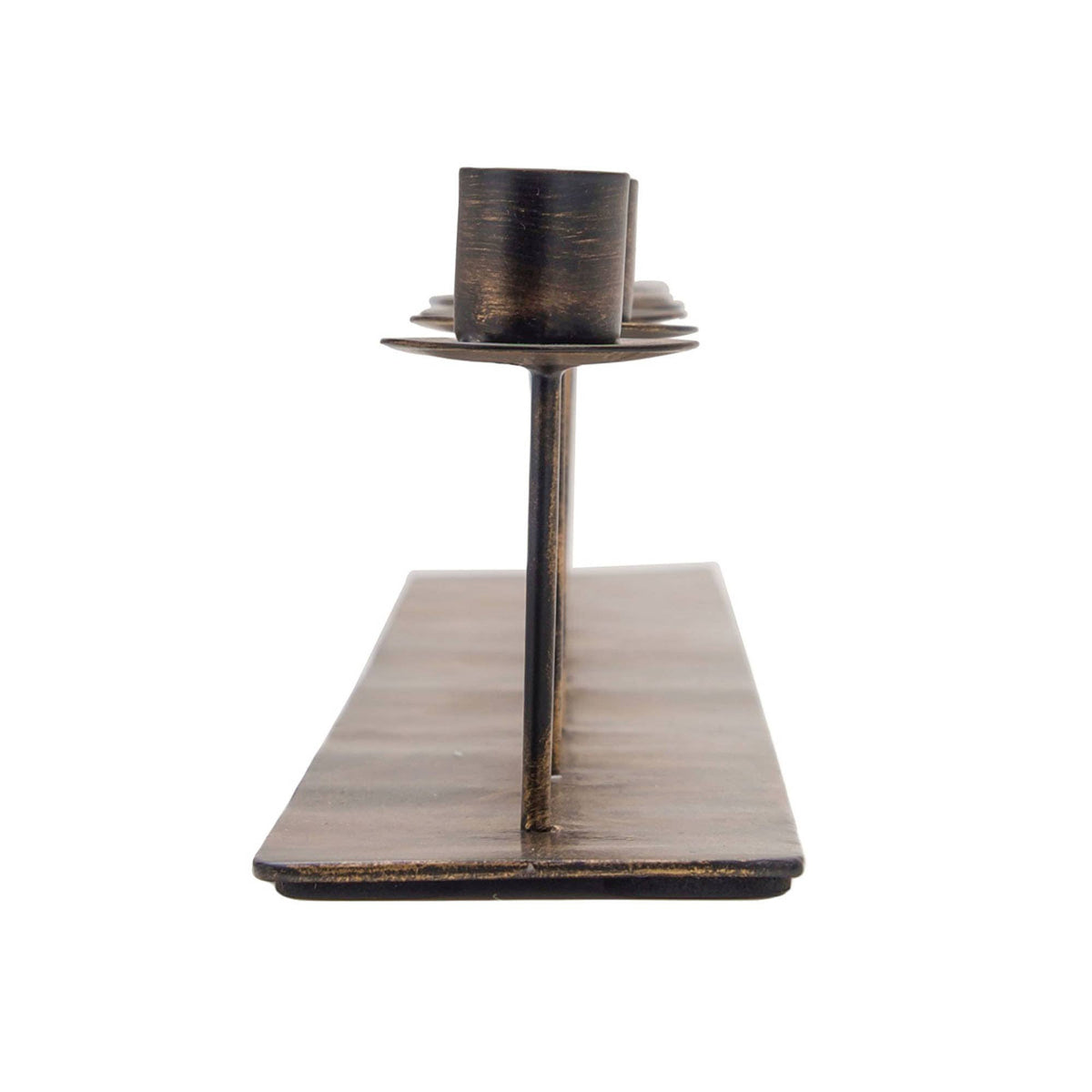 Henrie 8 Taper Candle Holder Brass