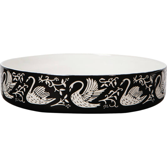 Swan Song Imprint Serving Bowl