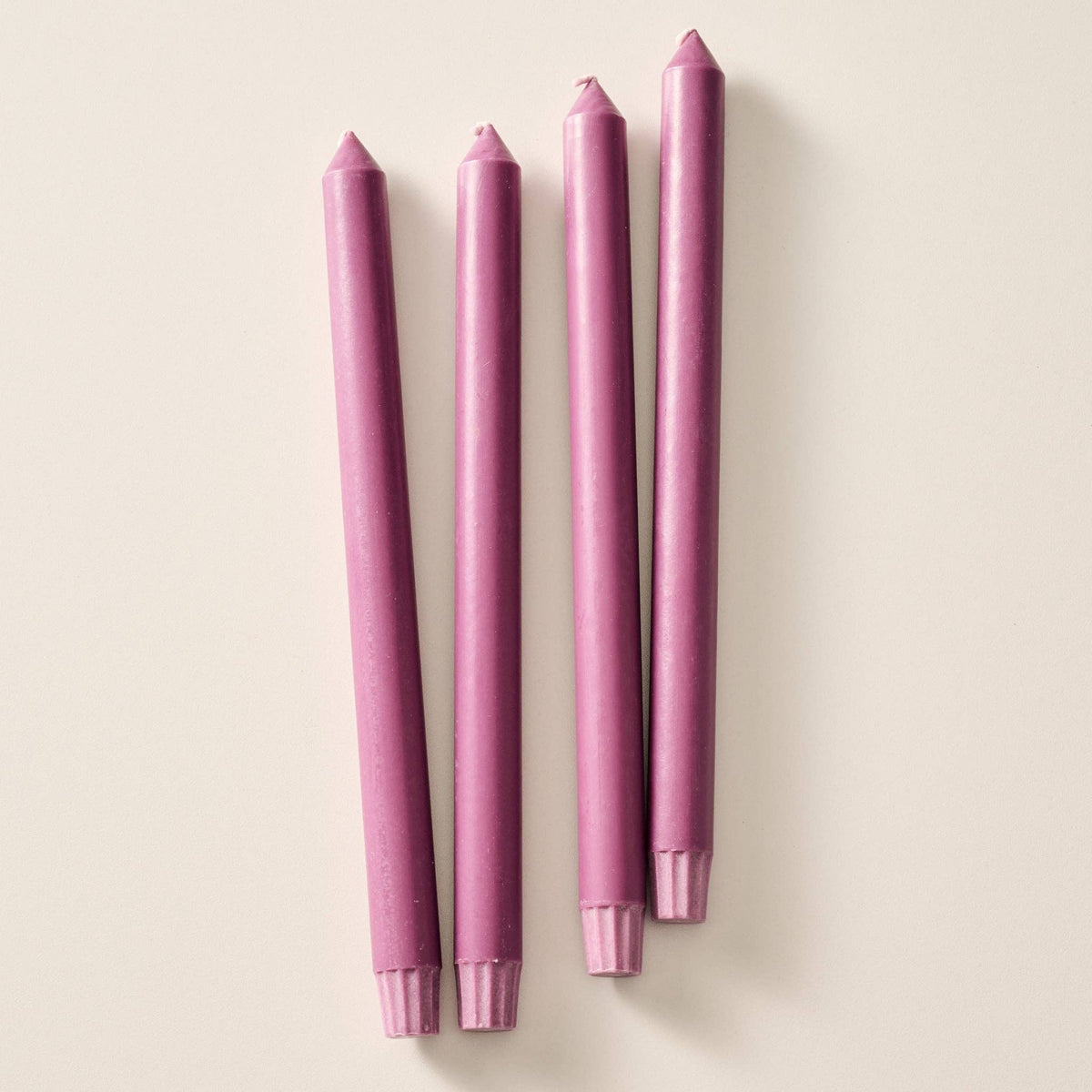 Anget Blackberry Palm Wax Taper Candles-Set of 4