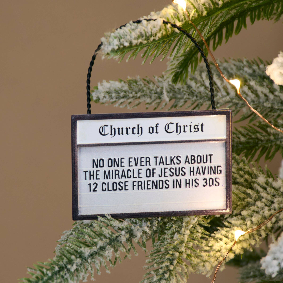Miracle Of Jesus Ornament