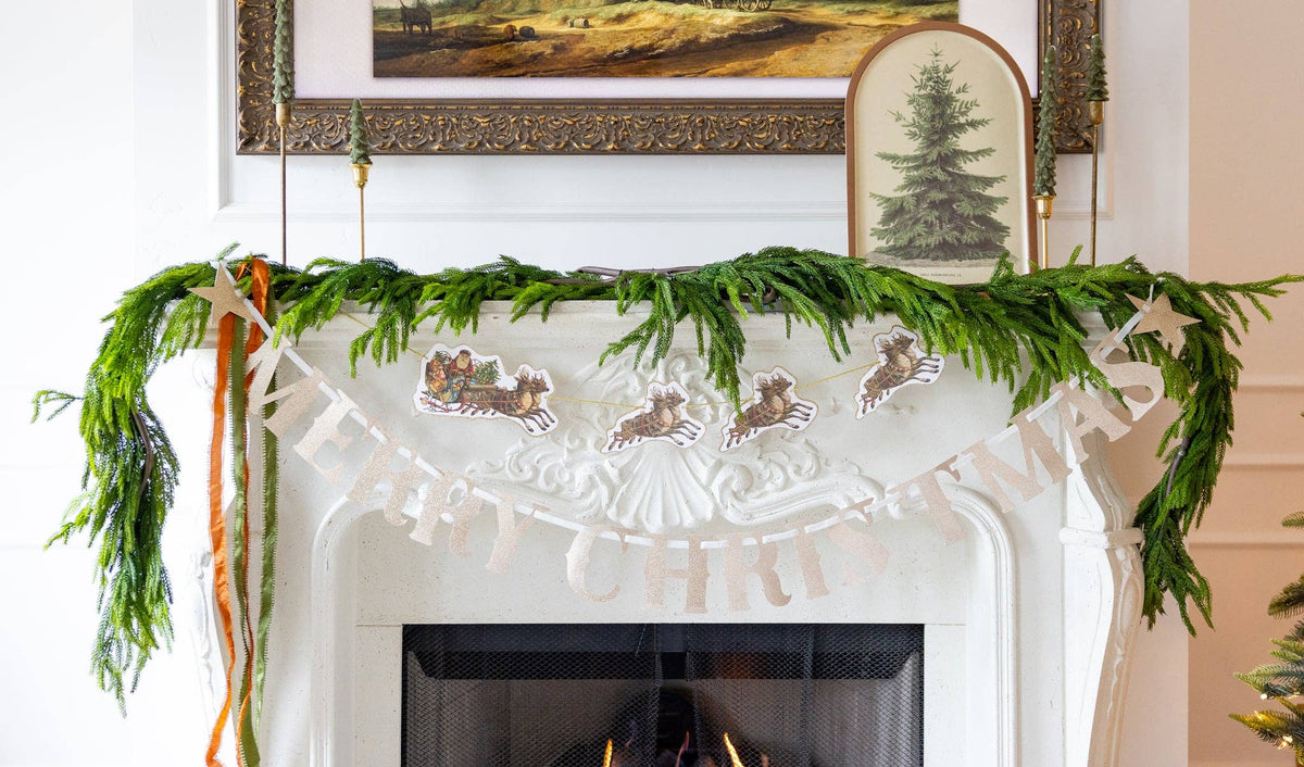 Christmas Tree Bamboo Tray